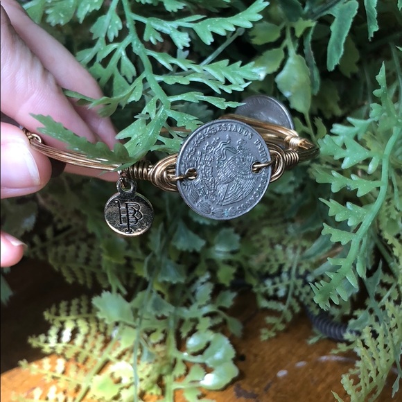 Bourbon and Bowties Jewelry - Bourbon and Bow ties coin bangle